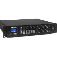 Power Dynamics PRM606 100V matrix versterker 6-kanaals (6x 60W)