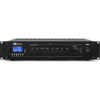 Power Dynamics PRM60 100V versterker 60W met o.a. Bluetooth & mp3