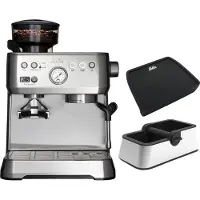 Solis Grind & Infuse Perfetta 1019 + Coffee Knock-box En Tamping Mat