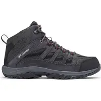 Columbia Sportswear Wandelschoen Men Crestwood Mid Waterproof Dark Grey Deep Rust-Schoenmaat 44,5