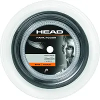 Head Racket Hawk Rough 120 M Tennis Reel String Zwart 1.30 mm