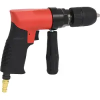 Ks Tools 1/2" drukpersluchtboormachine, 450 omwentelingen per minuut, maximale druk 6,3 bar, 1/4" NPT-aansluiting