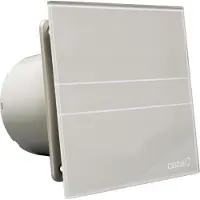 CATA E-100 GST badkamerventilator met timer, 8W, kanaalaansluiting Ø100mm, zilver
