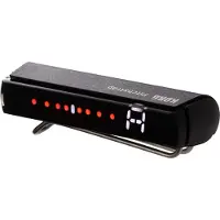 Korg Pitchstrap Altijd alles in het zicht met de eerste gitaarstemmer die direct aan de riem kan worden bevestigd.