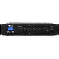 Power Dynamics PRM120 100V versterker 120W met o.a. Bluetooth & mp3