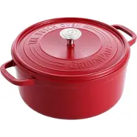 Greenpan Hapjespan Featherweights Met Keramische Antikleeflaag Met Deksel Red 22 cm