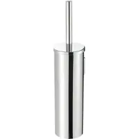 Geesa WC borstel Geesa Nemox Chroom Wandmodel Zwarte Borstel