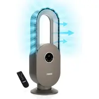 Princess Bladloze Ventilator – 45 W – Oscillerend – Timer 15 U – LED Display – Afstandsbediening – Stil & Krachtig – 351500 – Wit