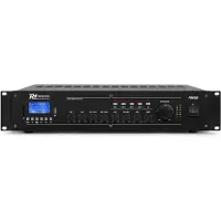 Power Dynamics PRM360 100V 4-zone versterker 360W met o.a. Bluetooth &