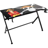 Konix 78441123951, Rechthoekig, MDF, Metaal, Geschikt voor gaming, Zwart