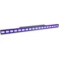 Beamz LCB48 LED Blacklight UV bar met 18x 3W UV LED's