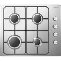 Inventum IKG6011RVS Gaskookplaat