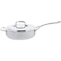 Demeyere Sauteuse Intense 5 Met Dubbelwandig Deksel 24 cm