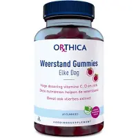 Orthica Weerstand Gummies - 2 x 60 stuks - Voordeelverpakking