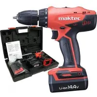Maktec Boormashine MT070E – 14.4V – Li-Ion - 2x 1.1Ah Accu's – in Koffer