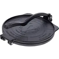 Victoria Tortillapers heavy duty gietijzer Ø20 cm Zwart