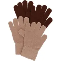 CeLaVi Handschoenen beige / donkerbruin