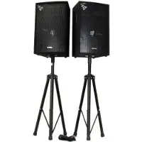 VONYX Luidsprekerset op standaard 600W