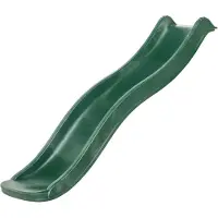 Kbt Losse glijbaan Tweeb voor platformhoogte 90 cm - Donkergroen / groen