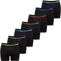 Happy Shorts Boxershorts blauw / geel / rood / zwart