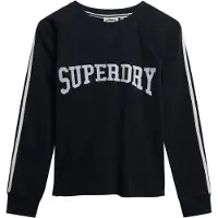 Superdry Shirt marine / wit