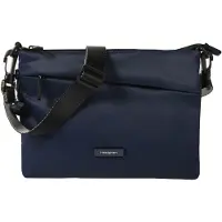 Hedgren Schoudertas 'Nova Orbit' navy / zwart / wit