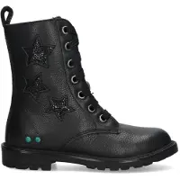 BunniesJR Haillee Happy Veterboots zwart Leer Maat 33
