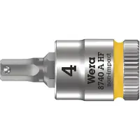 Wera 8740 A 05003333001 Inbus Dopsleutel-bitinzet Houderfunctie 4 mm 1/4 4 mm 1/4 (6,3 mm)