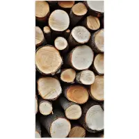 PosterMonkey Poster 20x40 cm - Hout - Boomstammen - Textuur - Posters - Kamer decoratie - Wanddecoratie woonkamer - Muurdecoratie slaapkamer