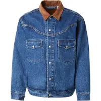 Levi's Tussenjas 'Western Shorthorn Trucker Jacket' blauw denim