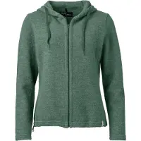 Mufflon - Women's Kalea - Merinohoodie S, olijfgroen