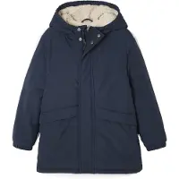 Vertbaudet Parka met capuchon en sherpavoering voor jongens