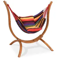Garden Point Hangmat met houten standaard Dakar