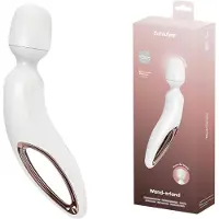 Satisfyer Wand-erland - massage vibrator - wit
