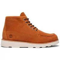 Timberland Heren Britton Mills Chukka Leren Enkellaarsjes bruin (50), Leer, Plat, Veters, Casual, Buiten TB0A6CEPEIZ1