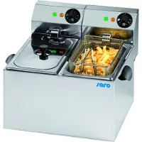 Saro Friteuse 2 x 6 Liter met 2 jaar garantie