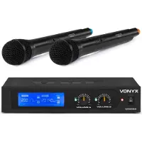 VONYX WM522 draadloze microfoonset 2-kanaals VHF