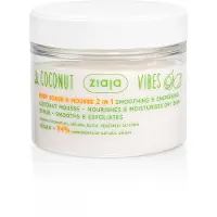 Ziaja KOKOSNOOT &amp; ORANJE VIBRATIES scrub en schuim lichaam 2 in 1 270 ml