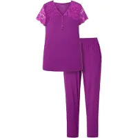 Ulla Popken Pyjama lila