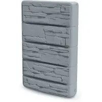 Vita Regenton Gubo Wall Stone 400 liter grijs