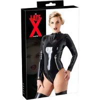 Late-X Latex Body Zwart L