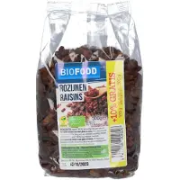 Biofood Biologisiche Rozijnen 500 g Voeding