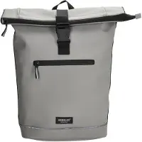 Beagles Originals Rolltop Rugtas Waterproof 15.6" licht grijs