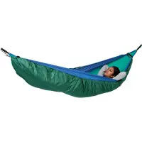 Amazonas - Hängematten Wärmeschutz Underquilt 260 x 120 cm - Standard, groen