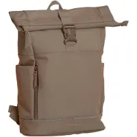 Daniel ray Pittsburgh Rolltop Backpack Coated 15.6" taupe