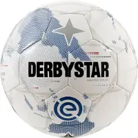 Derbystar Eredivisie Replica Voetbal Maat 5 2025-2026 Wit Lichtblauw Zwart