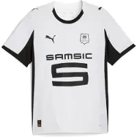 Puma Stade Rennais FC 25/26 uitshirt voor Heren, Zwart/Wit, Maat XL