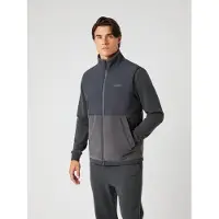 Björn Borg Fleece Hybrid Vest Grijs | Maat: XL