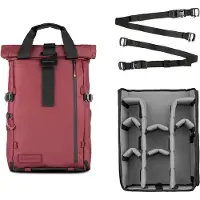 WANDRD PRVKE 31L Rhone Burgundy Pro Photography Bundle V4