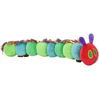 Carle, Eric pluche rupsje nooit genoeg - 46 cm